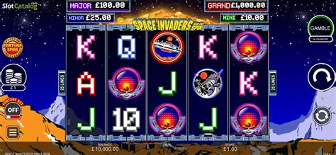 Space Invaders Win and Spin .